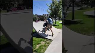 cerebralpalsy wheelchair skatepark utah accessibility wheelchairguy [upl. by Nnoj]