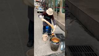 How to Make Maltose shorts china streetfood maltose barley sugar [upl. by Bunde]