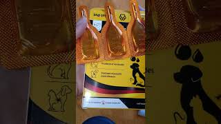 Unboxing of Cassiel Pet Pour On Solution amp Deworming tabletsPrevent our pets from harmful parasites [upl. by Eirrod]