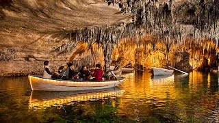 Maiorca Porto Cristo amp Cuevas Drach grotte del drago [upl. by Krutz]