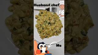 Yummy pasta 🍝😋husbandchefcookingvideo shortsfeed food pasta simplerecipe shorts [upl. by Bendick]