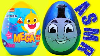 ASMR Thomas Train Nesting Eggs Satisfying Unboxing Review ❤️asmr العاب thomas keretaapi [upl. by Neyuh48]