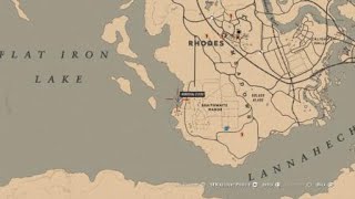 Red Dead Online  Arrowheads  feldspar arrowhead location  collector role [upl. by Maguire]