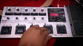 REVIEW KORG AX1500G 80s ROCK SOUND [upl. by Roselba]