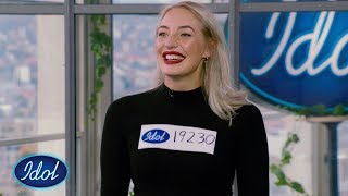 Entertaineren Maria leverer en lykkepille av en audition  Idol Norge 2020 [upl. by Marlowe]