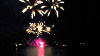 Feuerwerk in Stralsund  Hafentage 2015 Teil 1 [upl. by Nnylidnarb28]