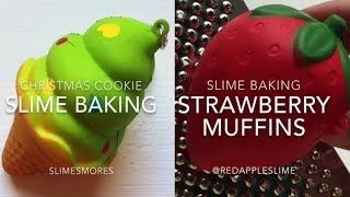 Slime Baking ASMR  Funny Making Food Video Tutorial  Most Satisfying Slime Videos 10 [upl. by Darum]