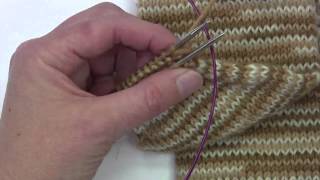 Toe Decreases amp Kitchener  Tutorial  Knitting Blooms [upl. by Aicilec]