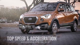 Datsun Cross TOP SPEED ACCELERATION [upl. by Icrad681]