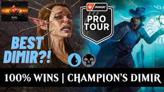 TOP 1600 Mythic  We FINALLY Achieved Perfection UNDEFEATED Pro Tour Dimir  Standard [upl. by Ytsanyd]