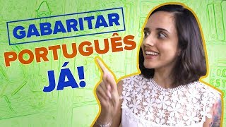 Como ESTUDAR PORTUGUÊS para concurso público [upl. by Azrim]