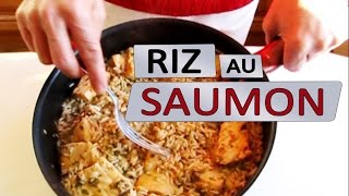 Une bonne recette de riz au saumon  Maman Cuisine [upl. by Ssecnirp296]