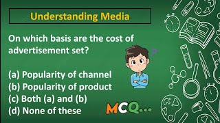 Class 7 SST  Civics Chapter 6 Understanding Media  MCQ with Answers  Very important for exam [upl. by Ingles]