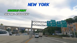 NYS DRIVEFROM EAST ELMHURST TO YONKERS VIA RFK BRIDGE AND MOSHOLU PKWY [upl. by Anna-Maria]