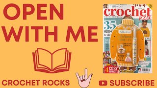 Open With Me No74 Crochet Now Issue No 86 amp Free Gifts  Crochet Rocks [upl. by Elamrej]