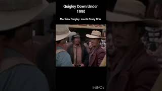 Quigley meets Crazy Cora Quigley Down Under 1990 Tom Selleck [upl. by Lory]