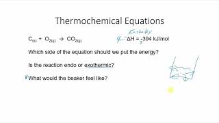 Lesson 7 Thermochemical equations part 12 [upl. by Ttenneb]