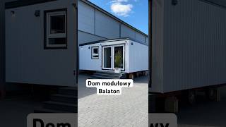 Dom modułowy 39m2 domek mobilny łączony z dwóch modułów model Balaton domkimobilne domkimodułowe [upl. by Tonina755]