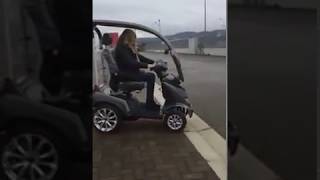 scooter per disabili  Prova funzioni [upl. by Ojibbob]