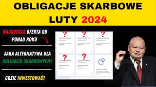 CZY TO OSTATNIA SZANSA NA DOBRE OPROCENTOWANIE  OBLIGACJE SKARBOWE LUTY 2024 [upl. by Merlin]