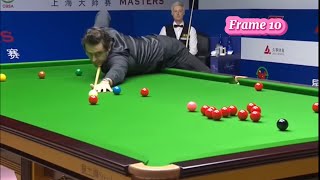 Ronnie O’Sullivan vs Robertson  frame 10 Snooker Shanghai Masters [upl. by Ardnasirk]