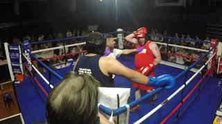 Ultra White Collar Boxing  Preston  James Gaitens VS Martin Sumner [upl. by Nylirac]