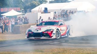 Best of DRIFT ACTION at Goodwood Festival Of Speed 2023  Mad Mike Hoonitron S1 LB GTR [upl. by Krute]