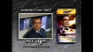 The James Bond Collection Time Life Video VHS Releases Ad 1989 [upl. by Aida]