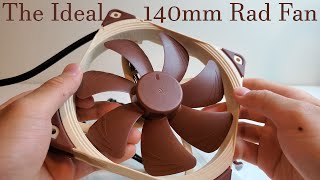 Noctua NF A14 PWM 140mm Fan Unboxing [upl. by Ahsenyl1]