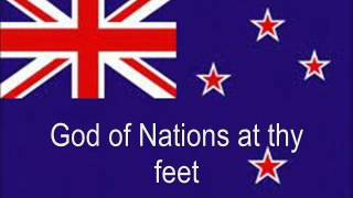 New Zealand National Anthem with Lyrics in Maori amp English Most Sung Version [upl. by Aizahs426]