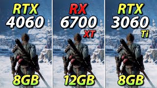 RTX 4060 RTX 3060 Ti or RX 6700 XT  Which GPU is better [upl. by Assirak197]