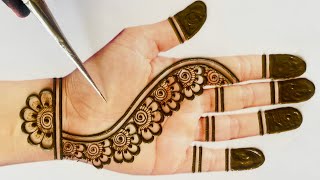 CHHATH PUJA Special Easy Mehndi Design Mehndi Designs Simple Mehndi Design Full Mehendi design [upl. by Eusoj]