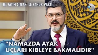 Namazda Tekbir Nasıl Alınır  M Fatih Çıtlak ile Sahur Vakti [upl. by Darian170]