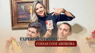 Experimentando coisas com Abóbora nos EUA [upl. by Aryaz]