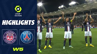 TOULOUSE FC  PARIS SAINTGERMAIN 0  3  Highlights  TFC  PSG  20222023 [upl. by Ylrrad]