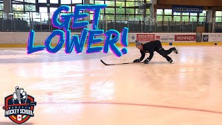 Eishockey Powerskating Tiefer Laufen [upl. by Omer]