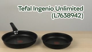 Розпаковка Tefal Ingenio Unlimited 3 предмети L7638942 [upl. by Aneda]