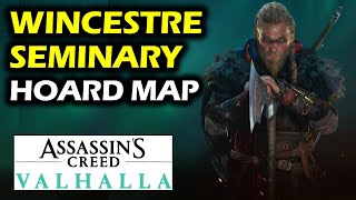 Wincestre Seminary Treasure Hoard Map Location amp Solution  Assassins Creed Valhalla walkthrough [upl. by Apgar]