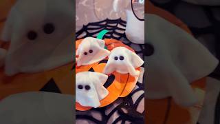 👻 Fantasmini dolci 👻 paurosamente buooooni  👻 halloween food spooky [upl. by Nivaj]