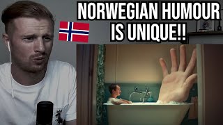 Reaction To Funny Norwegian Commercials [upl. by Harneen]