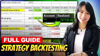 How To Backtest Trading Strategy amp Improve Trading Win Rate [upl. by Earehs175]