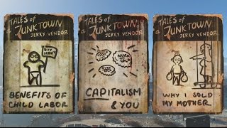 Fallout 4  Tales of a Junktown Jerky Vendor Magazine Locations [upl. by Aynwat395]