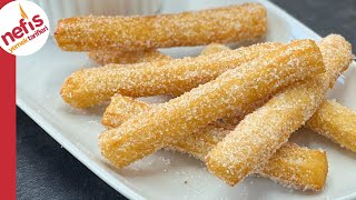 3 Malzemeyle 5 Dakikada En Kolay Tatlı 💥 Churros Tarifi [upl. by Telocin659]