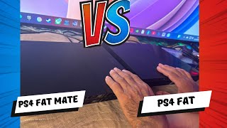 PS4 Fat mate vs PS4 Fat  cuál es mejor [upl. by Anifad708]