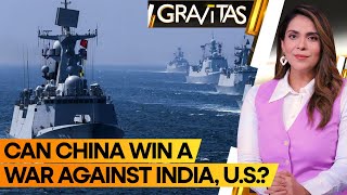 Gravitas  China prepares for Naval war against India America  WION [upl. by Acissj]