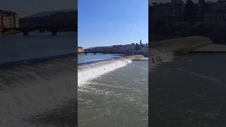 Arno river in Florence 🇮🇹 [upl. by Baird]