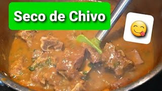 Seco de Chivo Deliciosa receta Ecuatoriana seco recetas [upl. by Ahseinod]