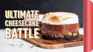 THE ULTIMATE CHEESECAKE BATTLE ft TOM DALEY  Sorted Food [upl. by Namqul]