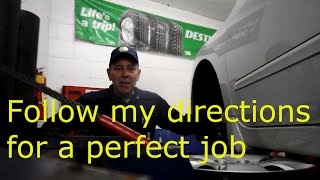 How to replace the front brakes on a 2008 Nissan Altima [upl. by Mars]