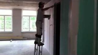 How to Finish drywall FAST [upl. by Kienan]